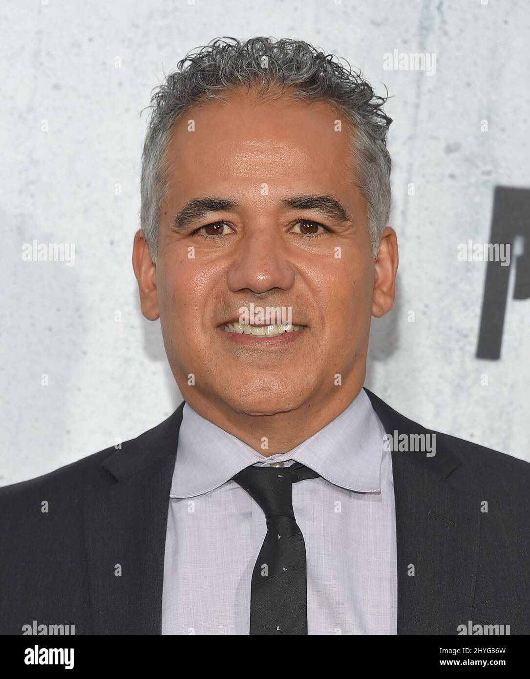 John Ortiz attending the Pepperming World Premiere in Los Angeles Stock Photo
