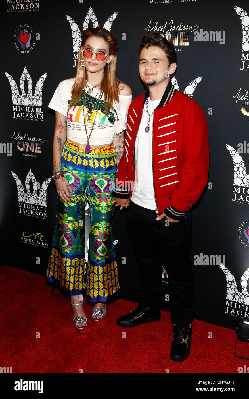 Paris Jackson, Prince Jackson at Michael Jackson's 60th Birthday