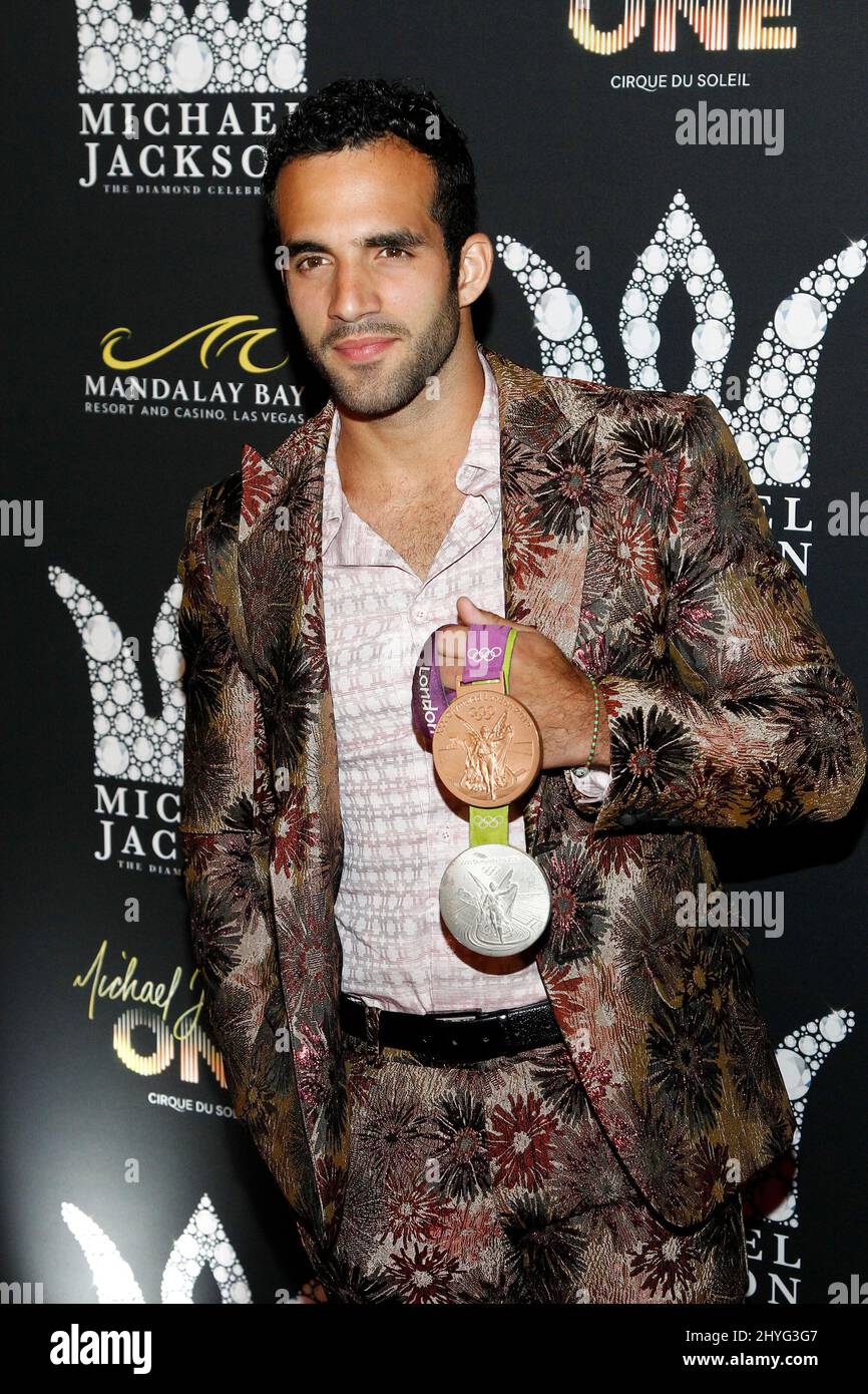 Danell Leyva at Michael Jackson’s 60th Birthday Diamond Anniversary
