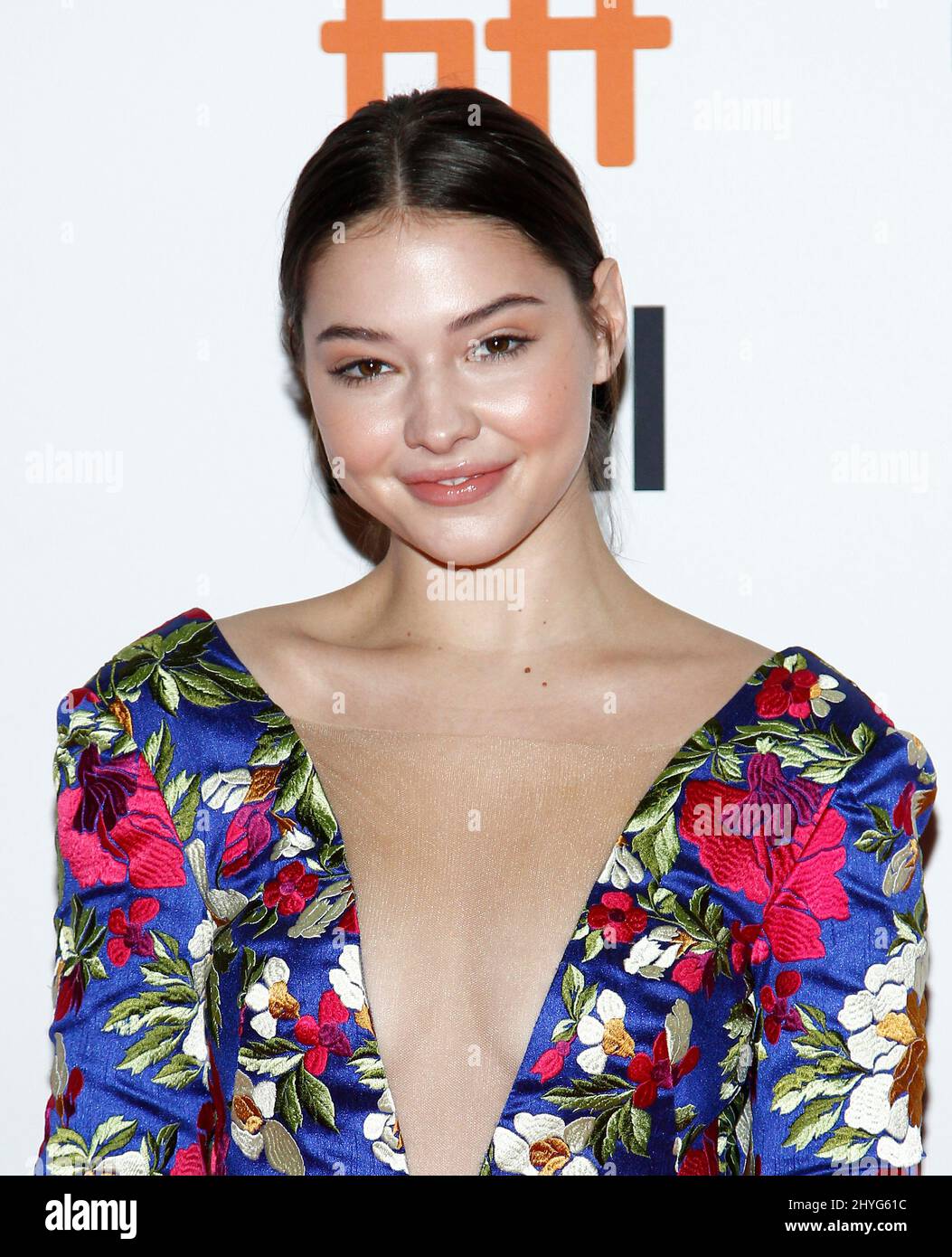 Madelyn Cline at the premiere of 'Boy Erased' during the 2018 Toronto International Film Festival held at the Princess of Wales Theatre on September 11, 2018 in Toronto, Canada Stock Photo