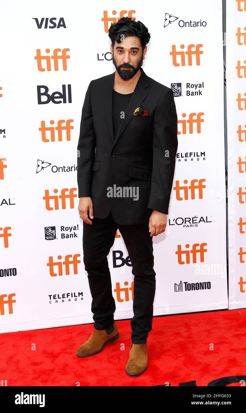 Ray Panthaki at the premiere of 'Colette' during the 2018 Toronto International Film Festival held at the Princess of Wales Theatre on September 6, 2018 in Toronto, Canada Stock Photo
