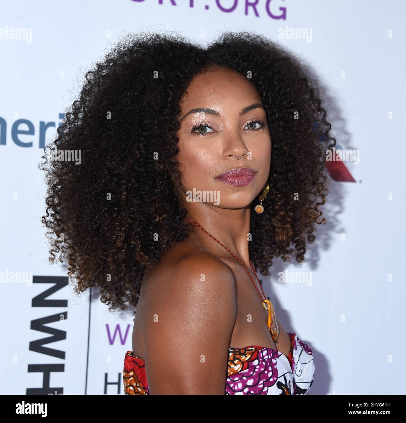 Logan Browning at the National Women's History Museum's 7th Annual