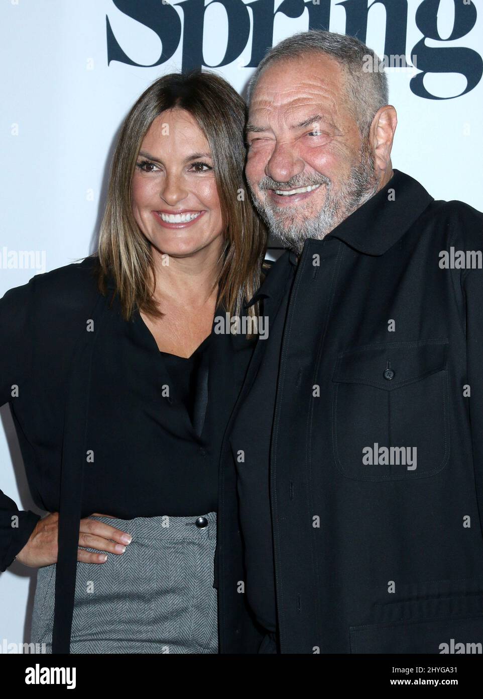 Mariska Hargitay & Dick Wolf attending the Tribeca TV Festival 20th