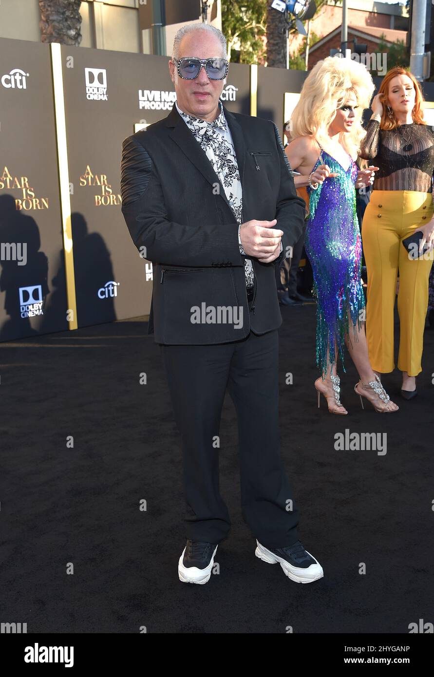 Andrew Dice Clay attending the premiere of A Star Is Born, in Los