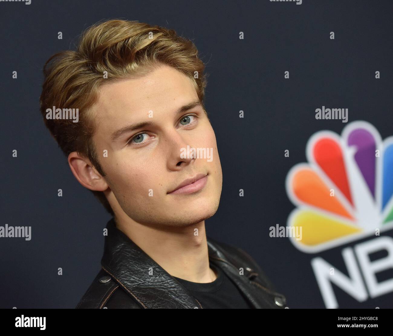 Logan Shroyer attending the season three premiere pf This Is Us, held