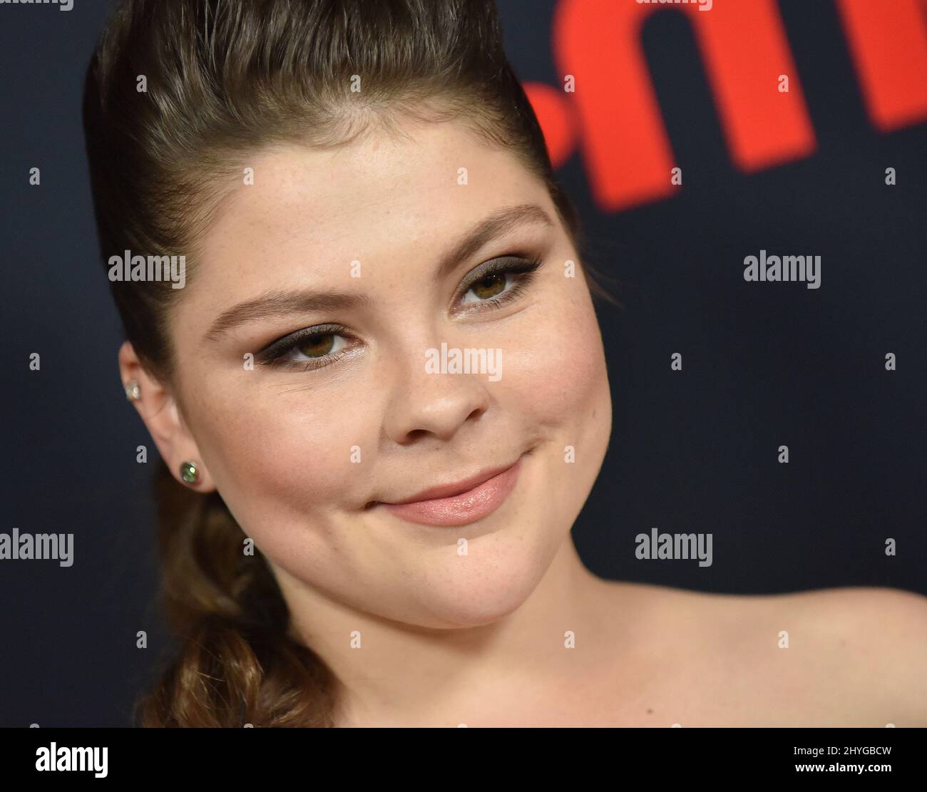 Hannah Zeile attending the season three premiere pf This Is Us, held at