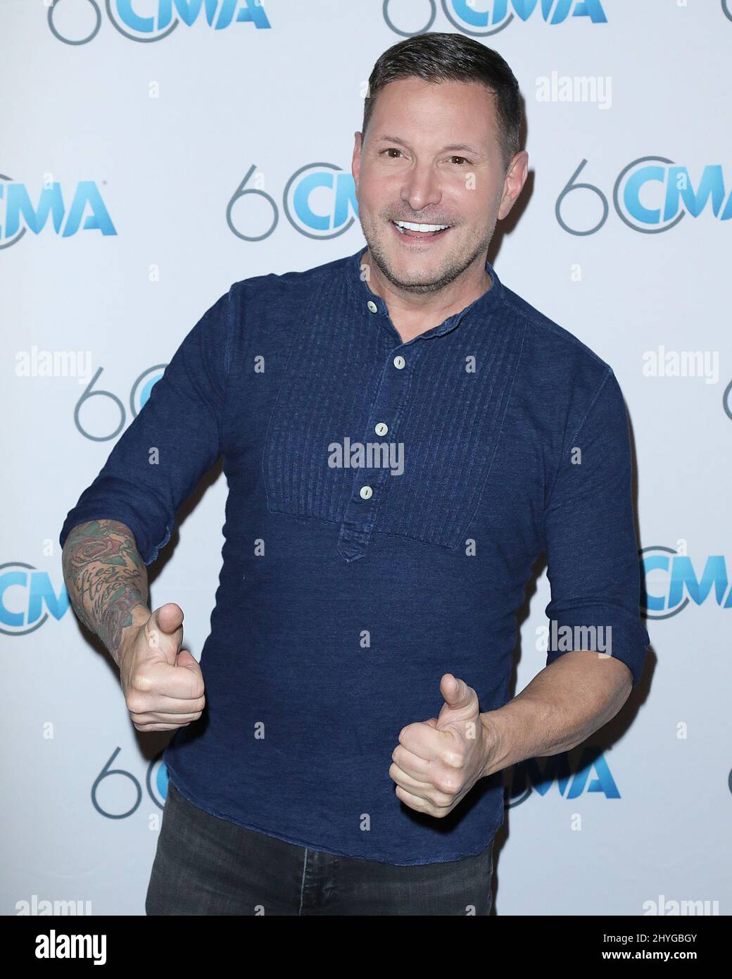 Ty Herndon attending the Country Music Association’s 60th Birthday