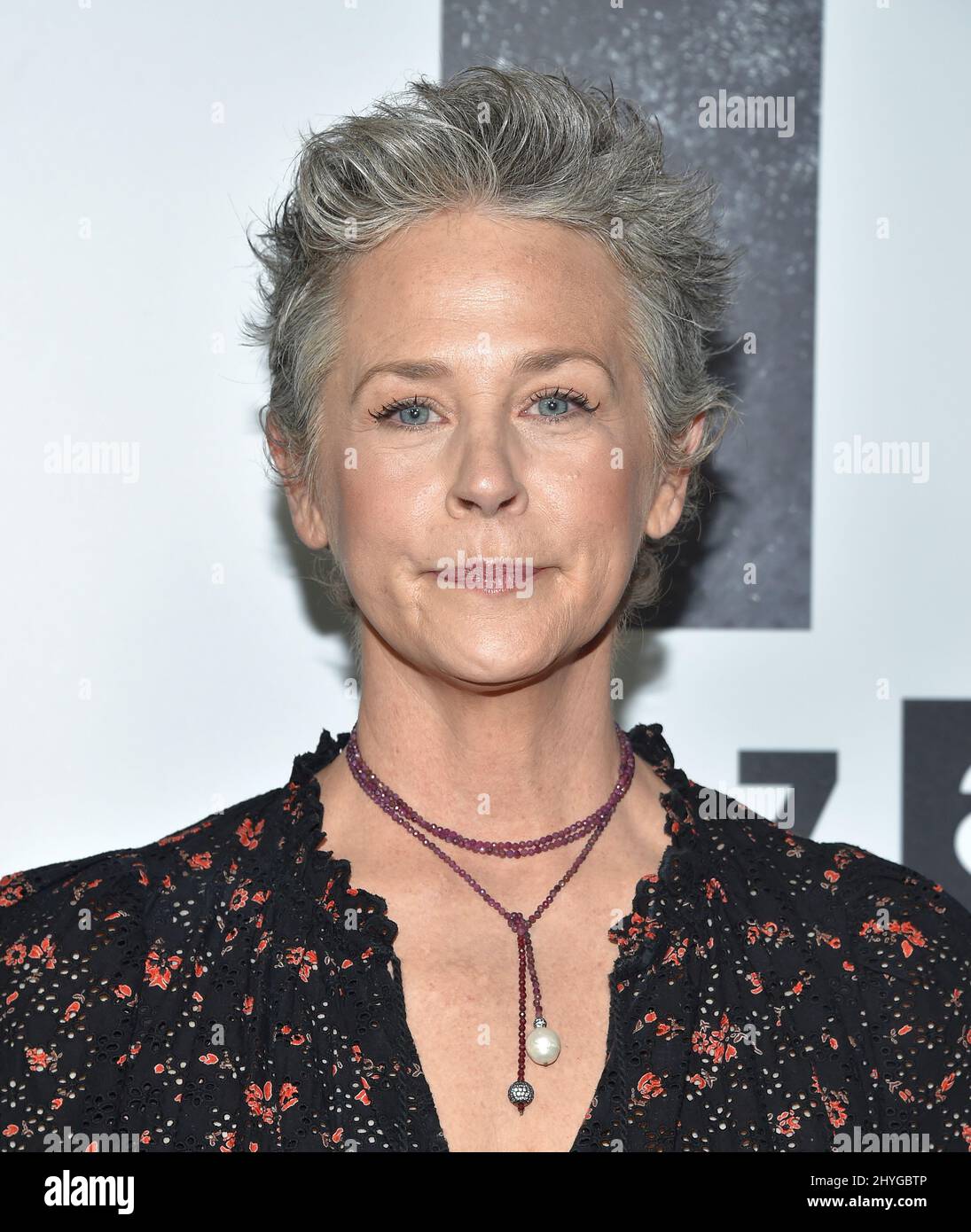 Melissa McBride arriving to the 'The Walking Dead' Season 9 Premiere at The  DGA Theater Complex Stock Photo - Alamy