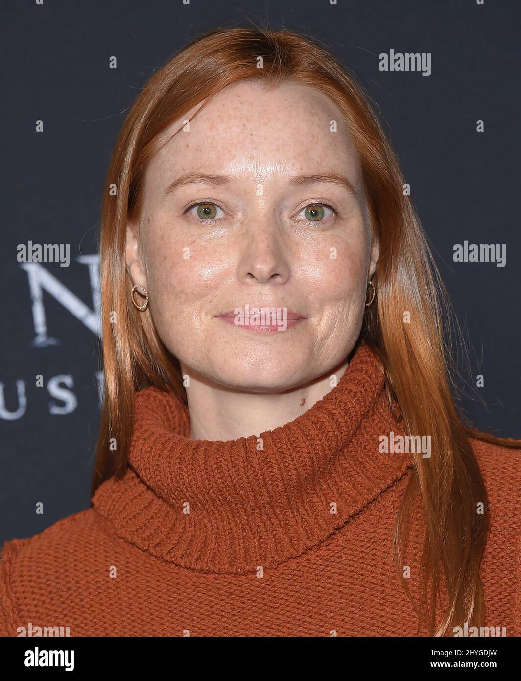 Samantha Sloyan attending the season one premiere of Netflix’s The