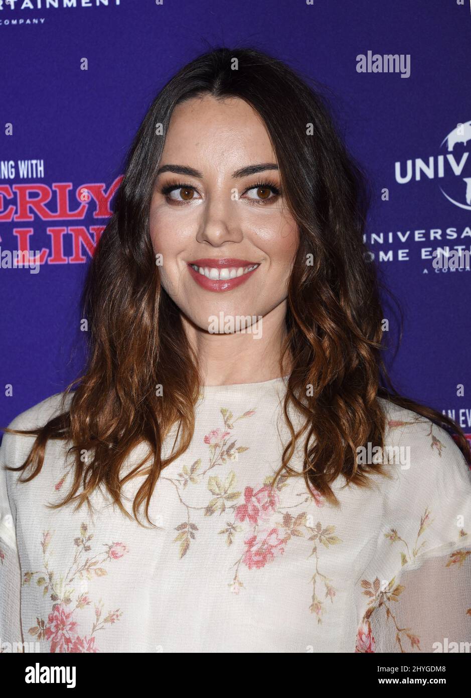 Aubrey Plaza attending the premiere of An Evening With Beverly Luff