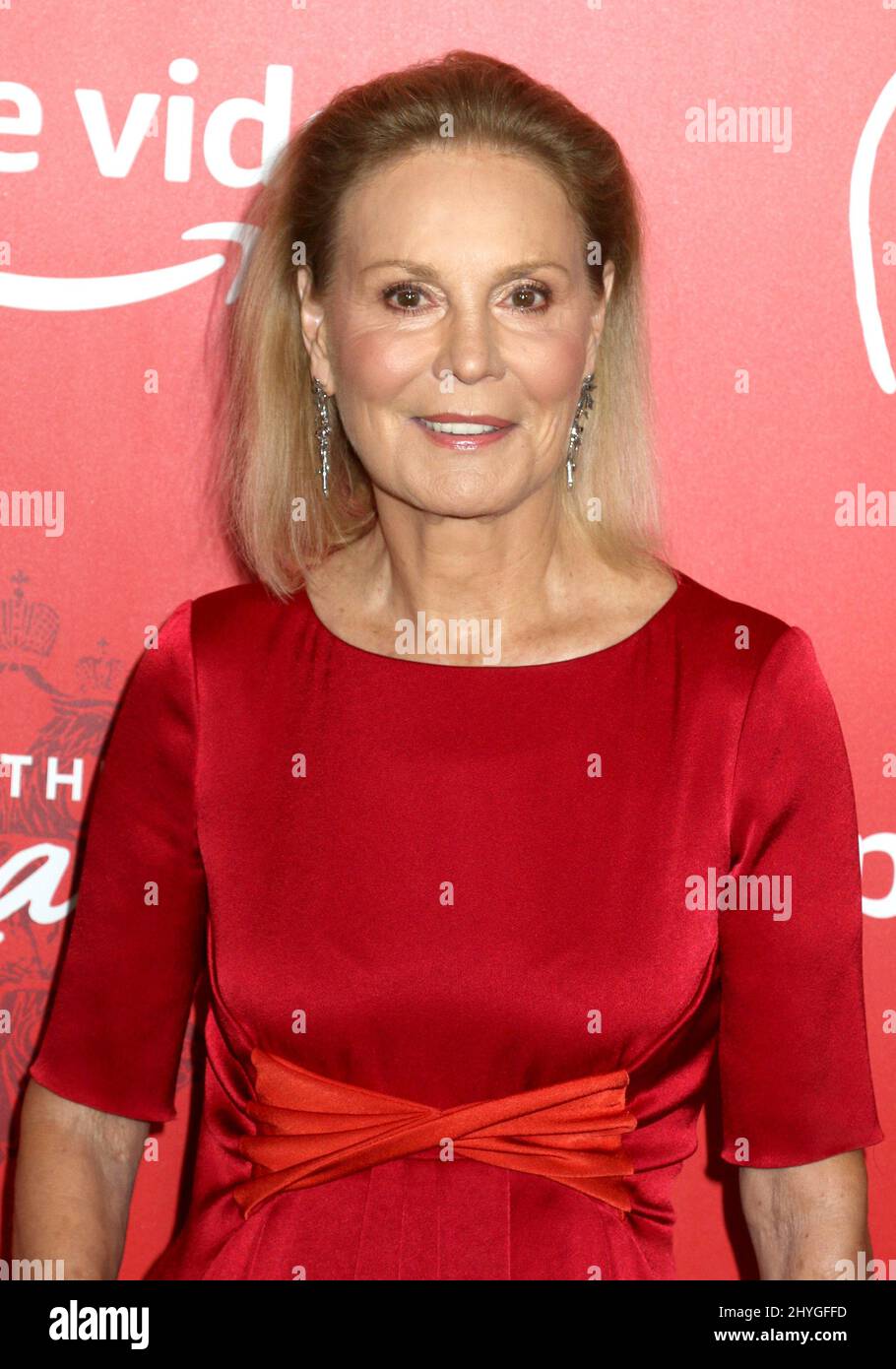 Marthe Keller attends 'The Romanoffs' Premiere Held at the Russian Tea Room Stock Photo