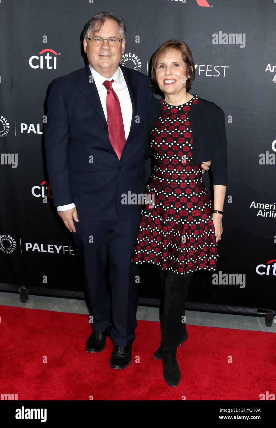 Robert king michelle attending paleyfest ny hires stock photography and images Alamy