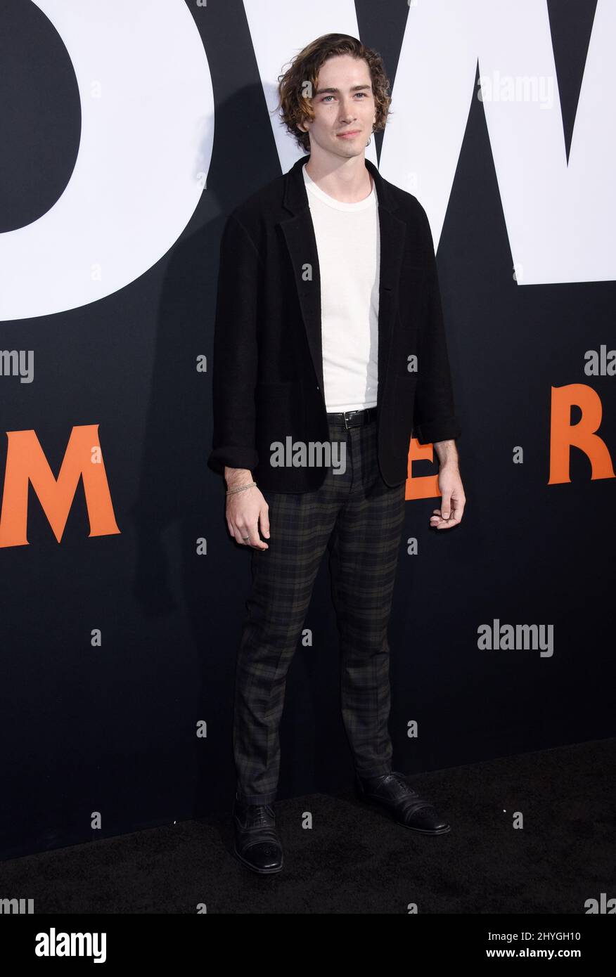 Dylan Arnold attending the Halloween Premiere in Los Angeles Stock