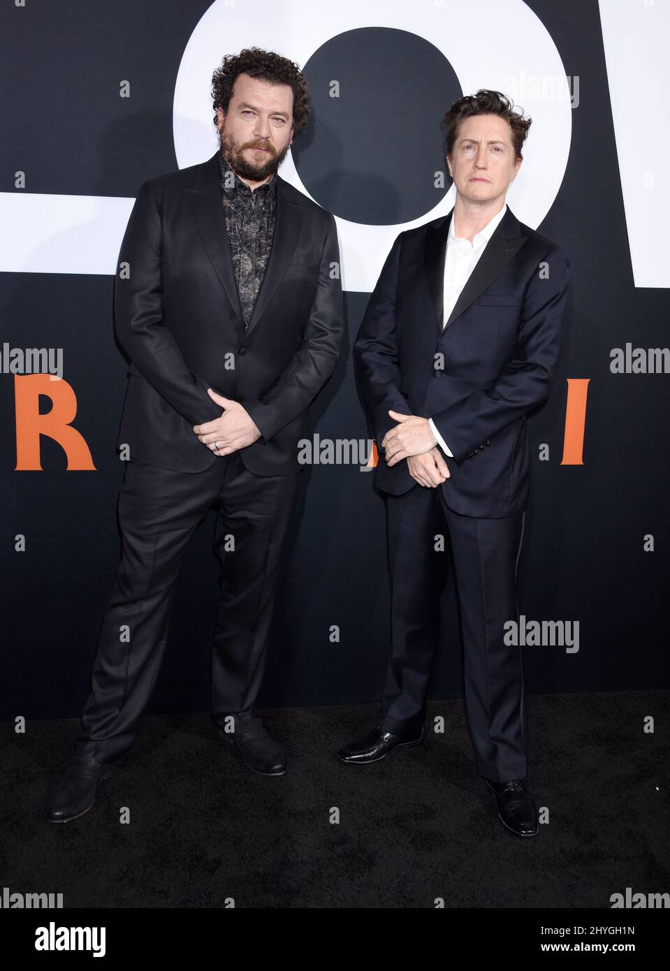 Danny McBride and David Gordon Green attending the Halloween Premiere