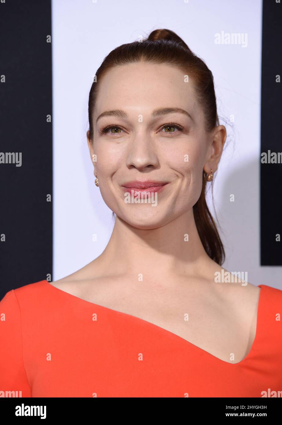 Rhian Rees attending the Halloween Premiere in Los Angeles Stock Photo