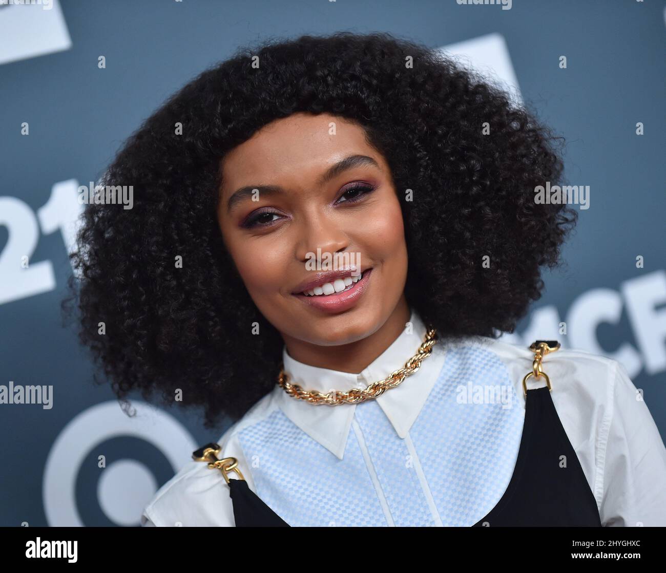 Yara Shahidi arriving to the GLSEN Respect Awards at Beverly Wilshire
