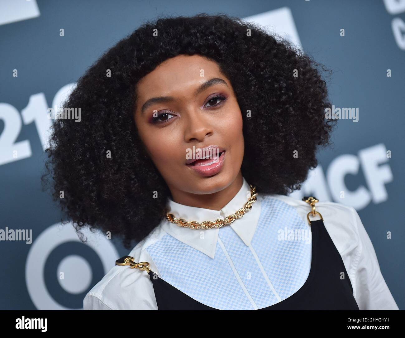 Yara Shahidi arriving to the GLSEN Respect Awards at Beverly Wilshire