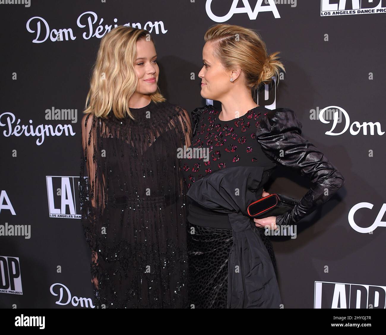 Ava Phillippe and Reese Witherspoon arriving to the LA Dance Project
