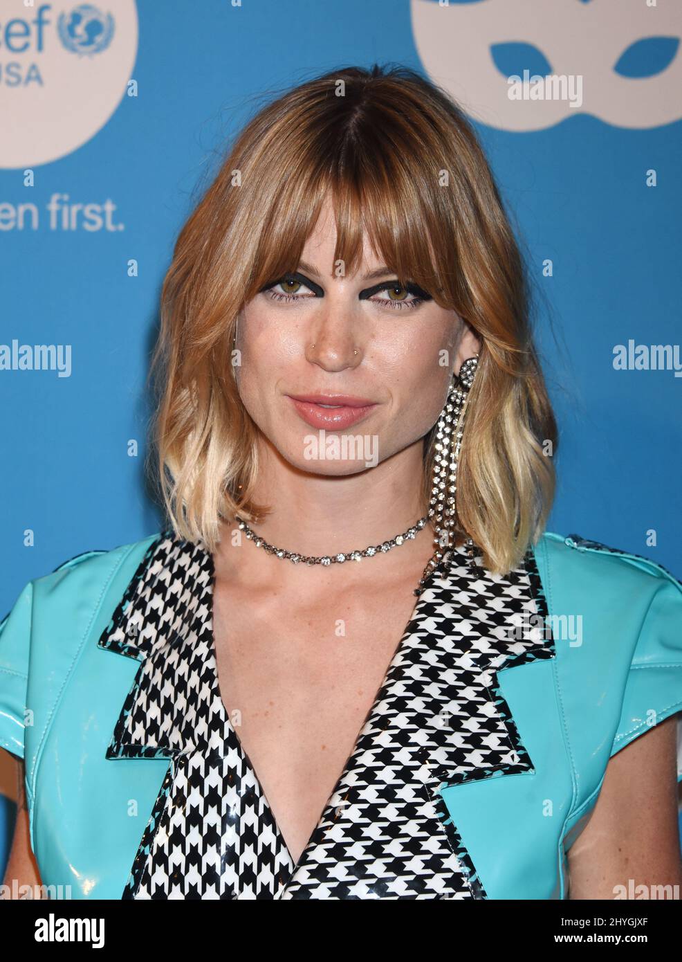 Anabel Englund at the 6th Annual UNICEF Masquerade Ball held at Clifton