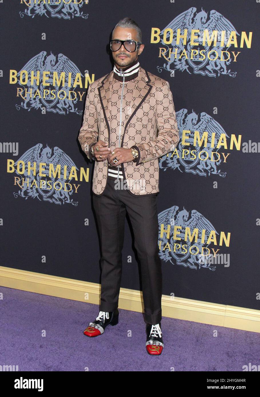 Jay Manuel attending the Bohemian Rhapsody New York Premiere at the The Paris Theatre, New York on October 30, 2018. Stock Photo