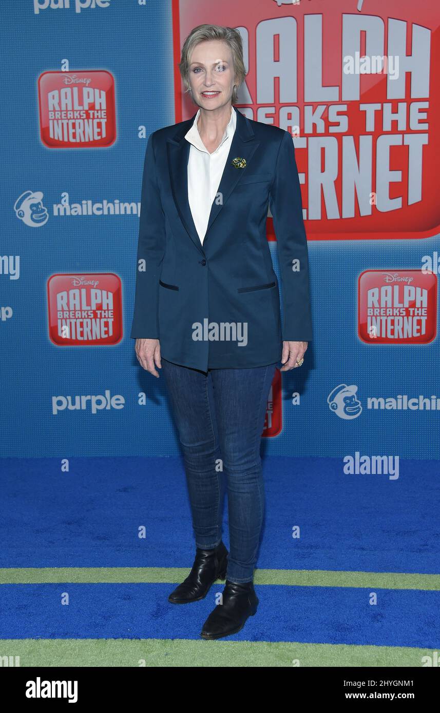 Jane Lynch arriving to the 'Ralph Breaks the Internet' World Premiere ...