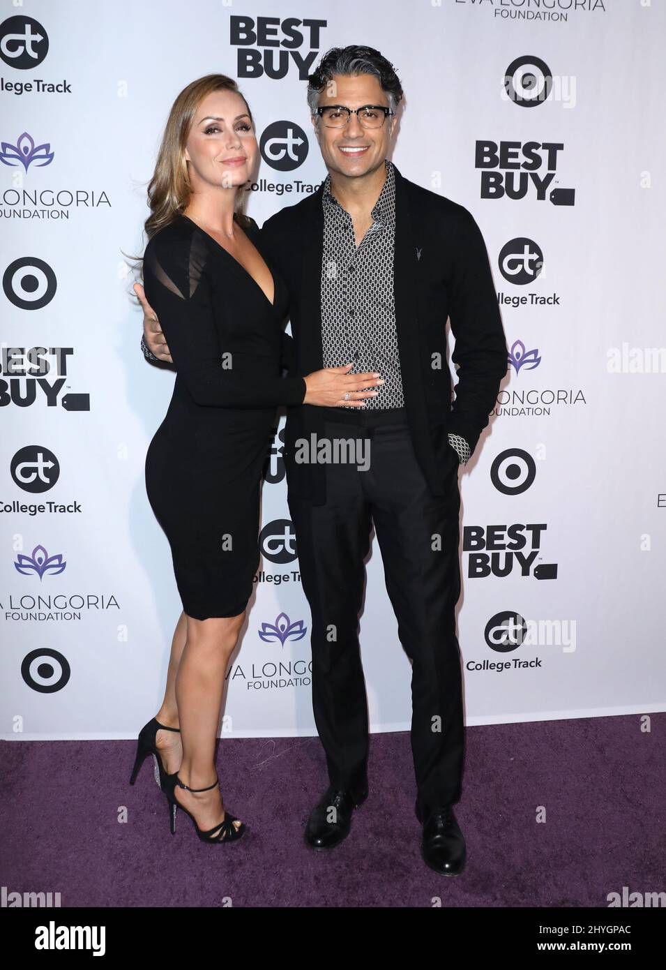Jaime Camil and Heidi Balvanera attending the 7th Annual Eva Longoria ...