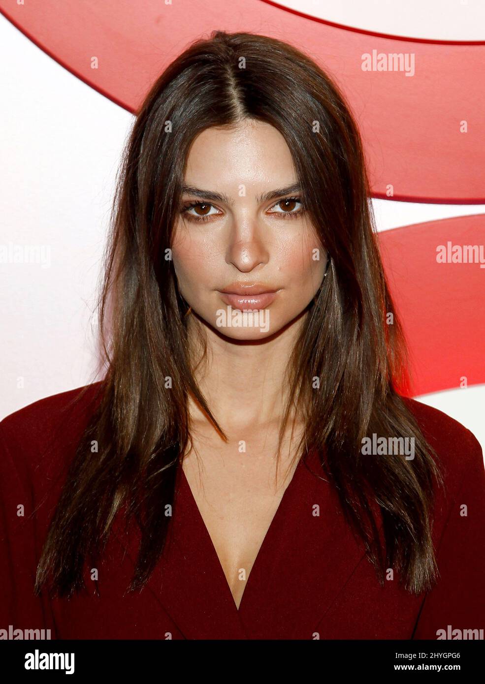 Emily Ratajkowski arrives at the #REVOLVEawards held at the Palms