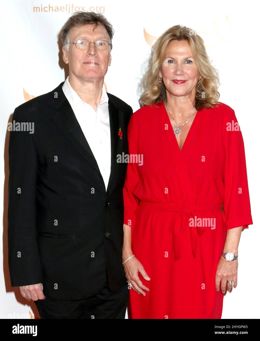 Steve Winwood & wife Eugenia Winwood at A Funny Thing Happened on the Way to Cure Parkinson's held at the Hilton New York on November 10, 2018 in New York City, NY Stock Photo