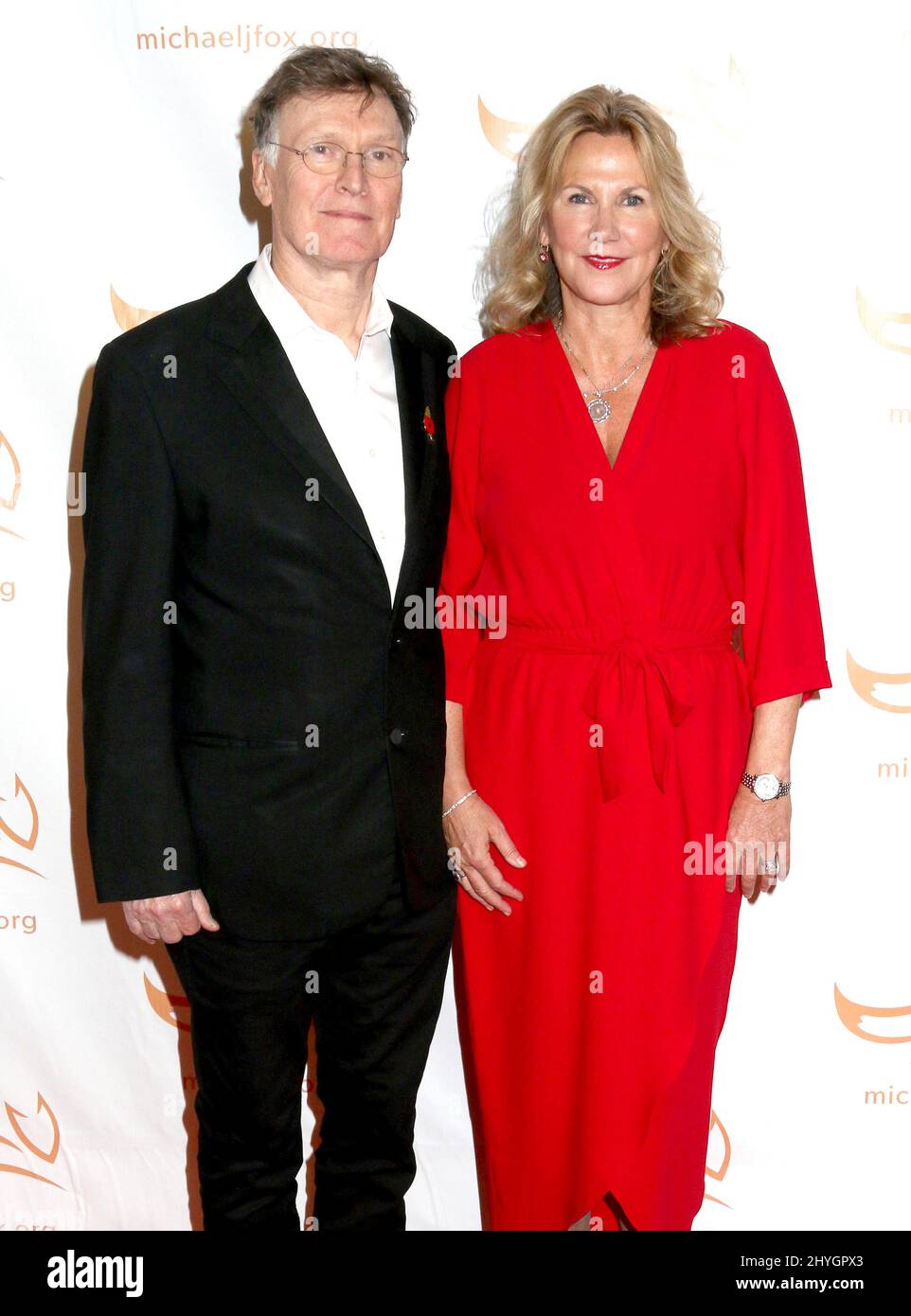 Steve Winwood & wife Eugenia Winwood at A Funny Thing Happened on the Way to Cure Parkinson's held at the Hilton New York on November 10, 2018 in New York City, NY Stock Photo