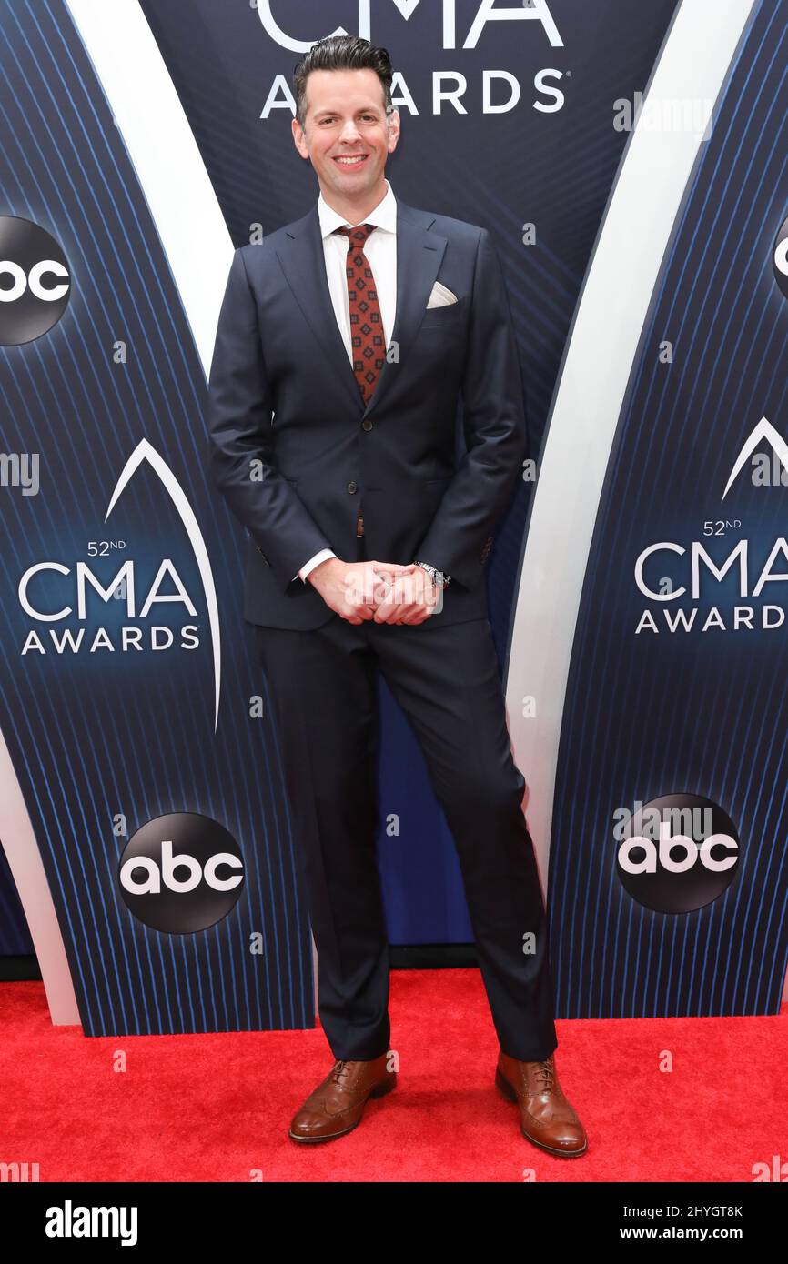 Jeff Juliano at the 52nd Annual Country Music Association Awards hosted ...
