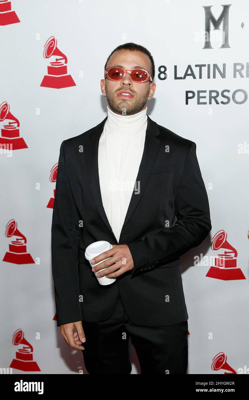 Feid attending the 2018 Latin Recording Academy Person of The Year Gala