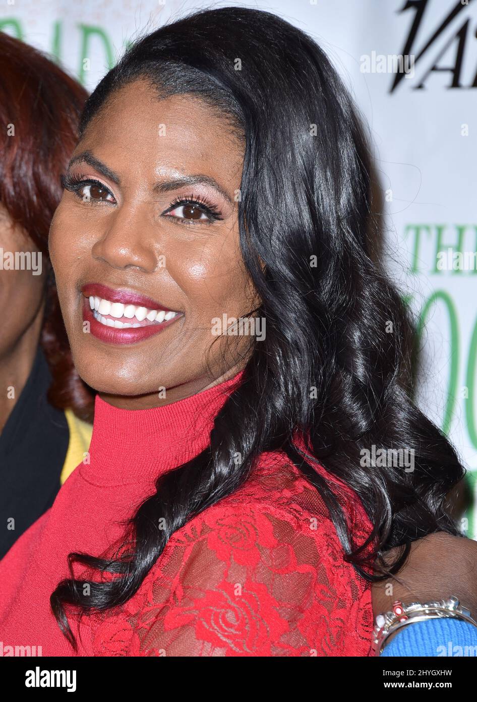 Omarosa Manigault at the 87th Annual Hollywood Christmas Parade in Los Angeles Stock Photo