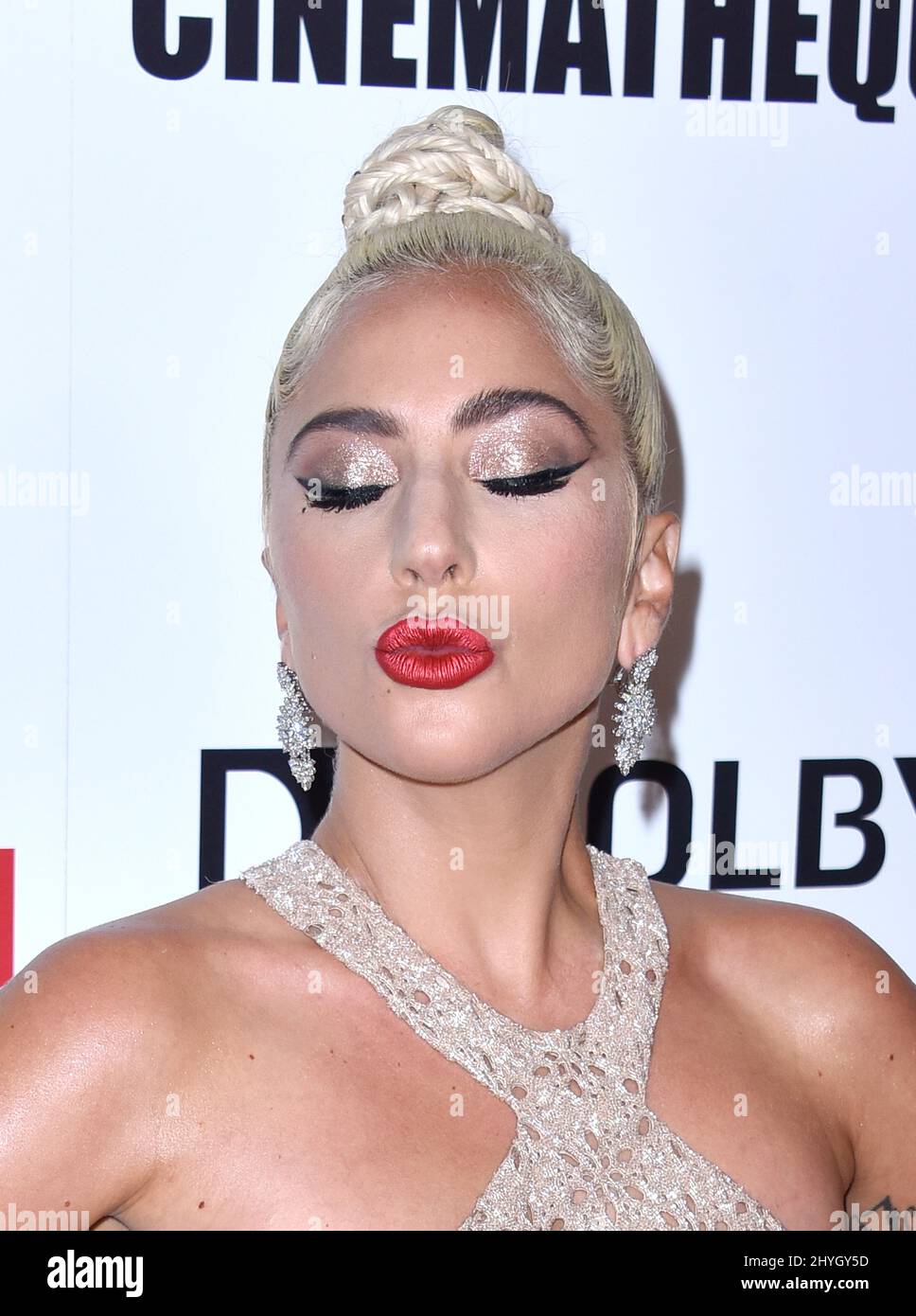 Lady Gaga attending the 32nd American Cinematheque Award Presentation