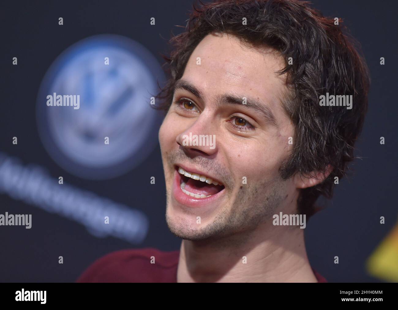 Dylan O'Brien arriving for the Bumblebee World Premiere held at the TCL