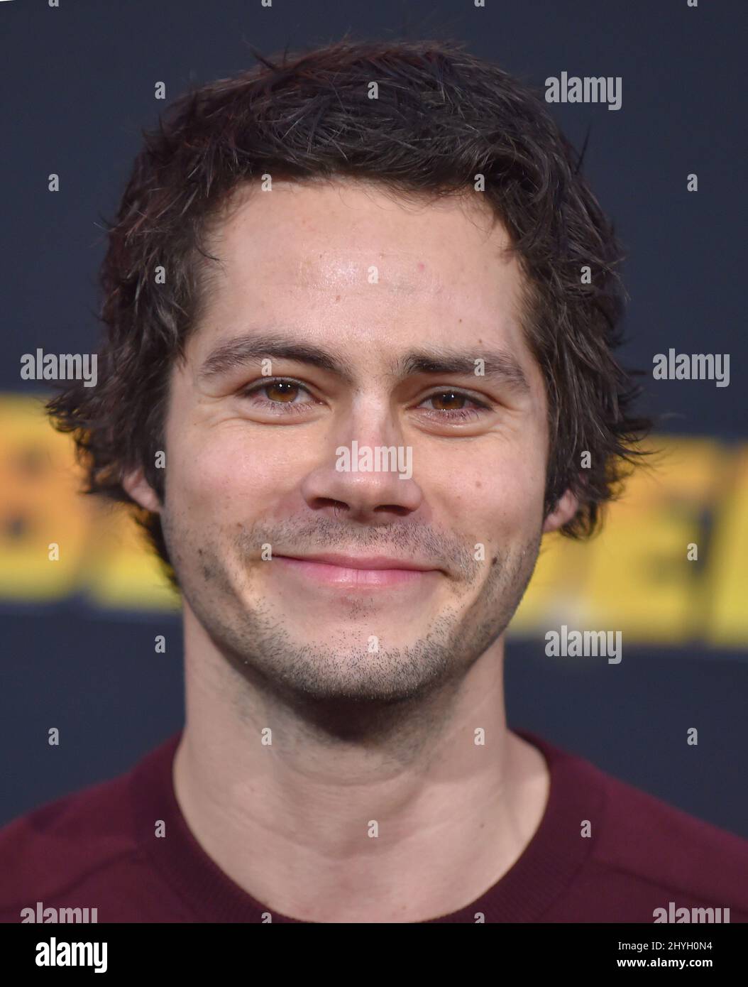 Dylan O'Brien arriving for the Bumblebee World Premiere held at the TCL