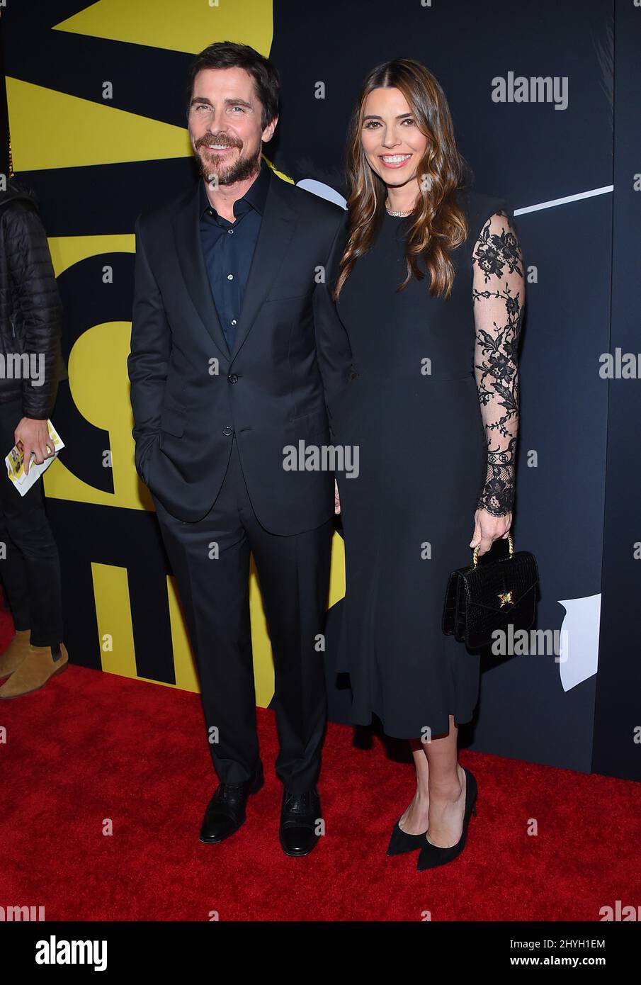 Christian Bale and Sibi Blazic at the world premiere of "VICE'" held at