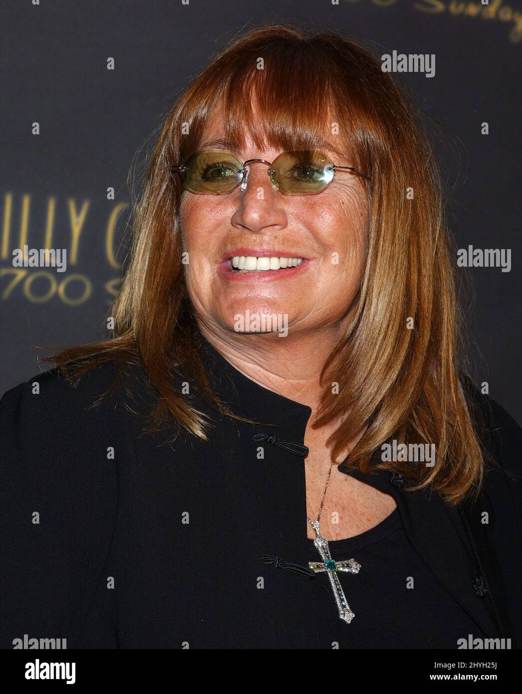 Penny Marshall Billy Crystal's 700 Sundays Los Angeles Opening Night Held at Wilshire Theatre Stock Photo