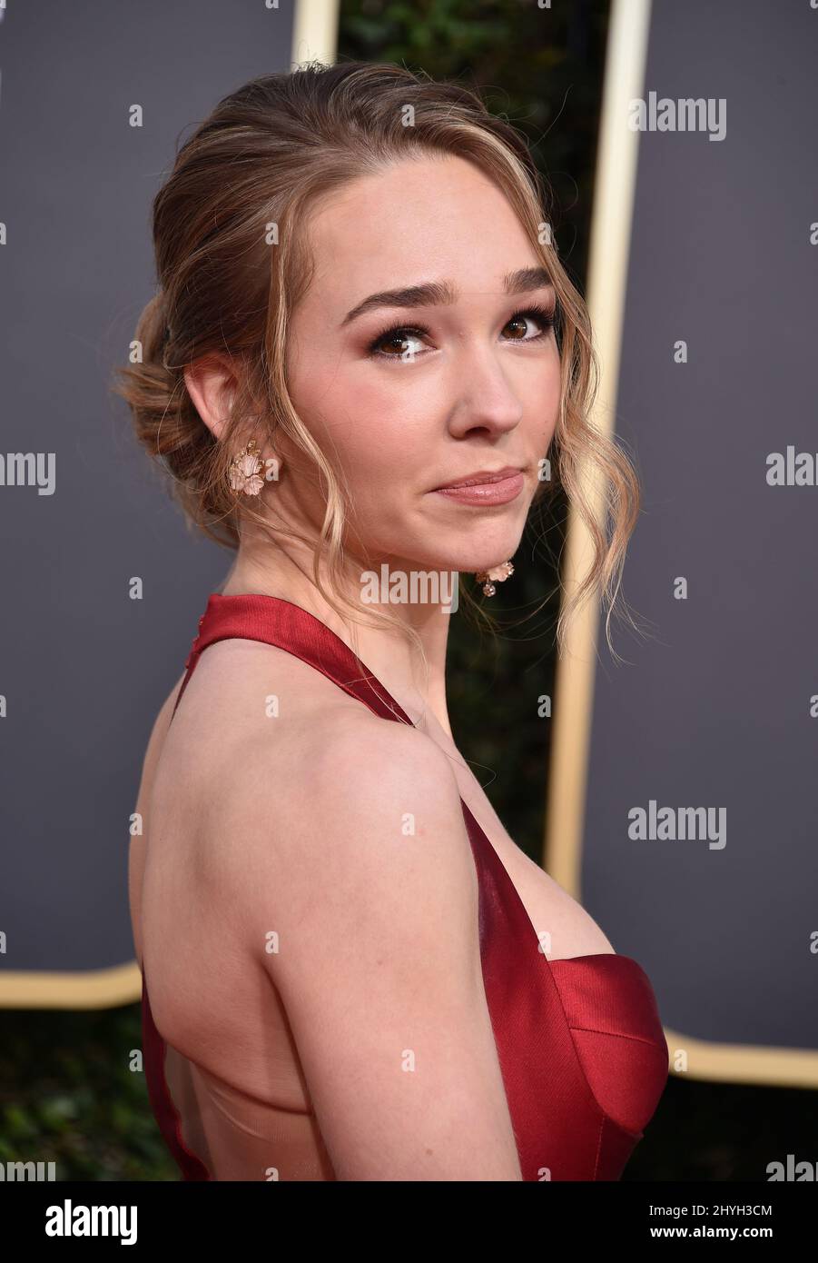 Holly Taylor at the 76th Annual Golden Globe Awards held at the Beverly