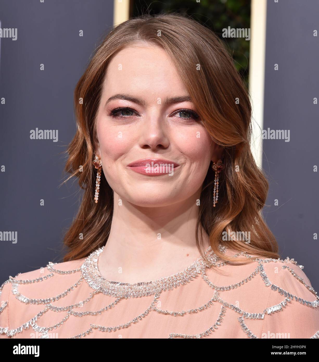 Emma Stone attends the Louis Vuitton Cruise Collection fashion show, held  at the Fondation Maeght in Saint-Paul-de-Vence, south of France, on May 28,  2018. Photo by Marco Piovanotto/ABACAPRESS.COM Stock Photo - Alamy