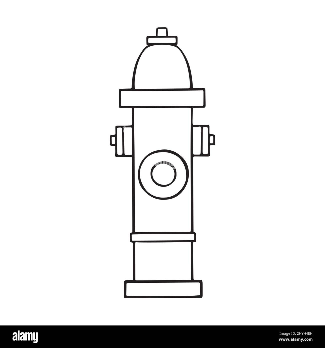 How To Draw A Fire Hydrant