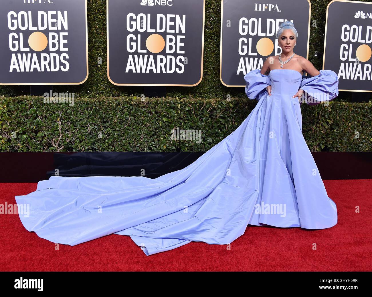 Lady Gaga At The 76th Annual Golden Globe Awards Held At The Beverly Hilton Hotel On January 6 