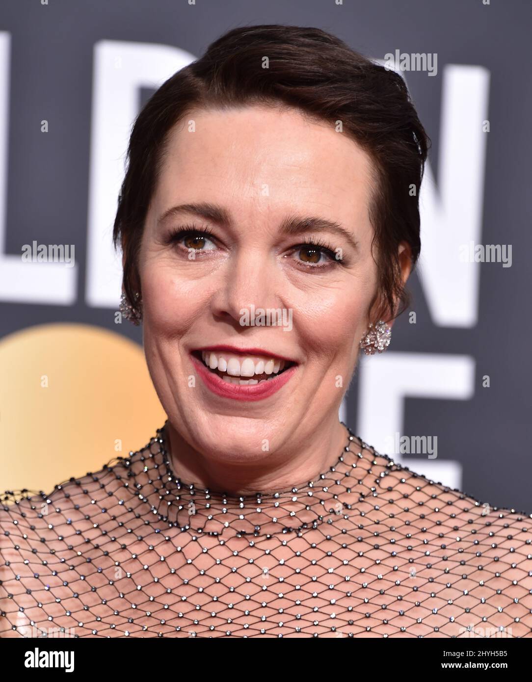Olivia Colman at the 76th Annual Golden Globe Awards held at the