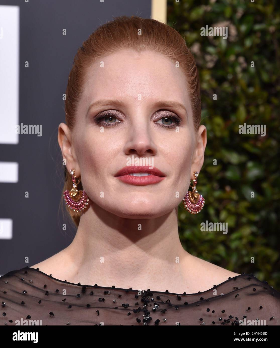 Jessica Chastain at the 76th Annual Golden Globe Awards held at the