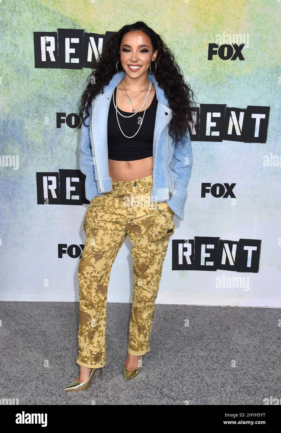 Tinashe arrives at the 'Rent: Live' TV show photocall held on the 20th