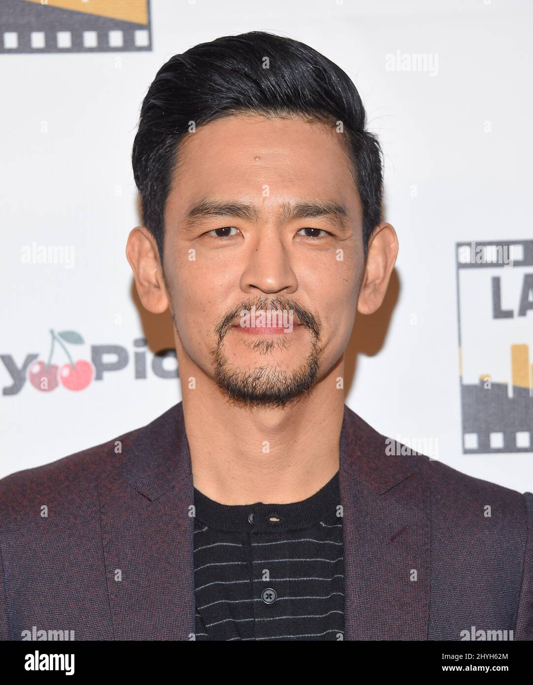 John Cho at the 2nd Annual Los Angeles Online Film Critics Society Awards held at the Taglyan Complex Stock Photo