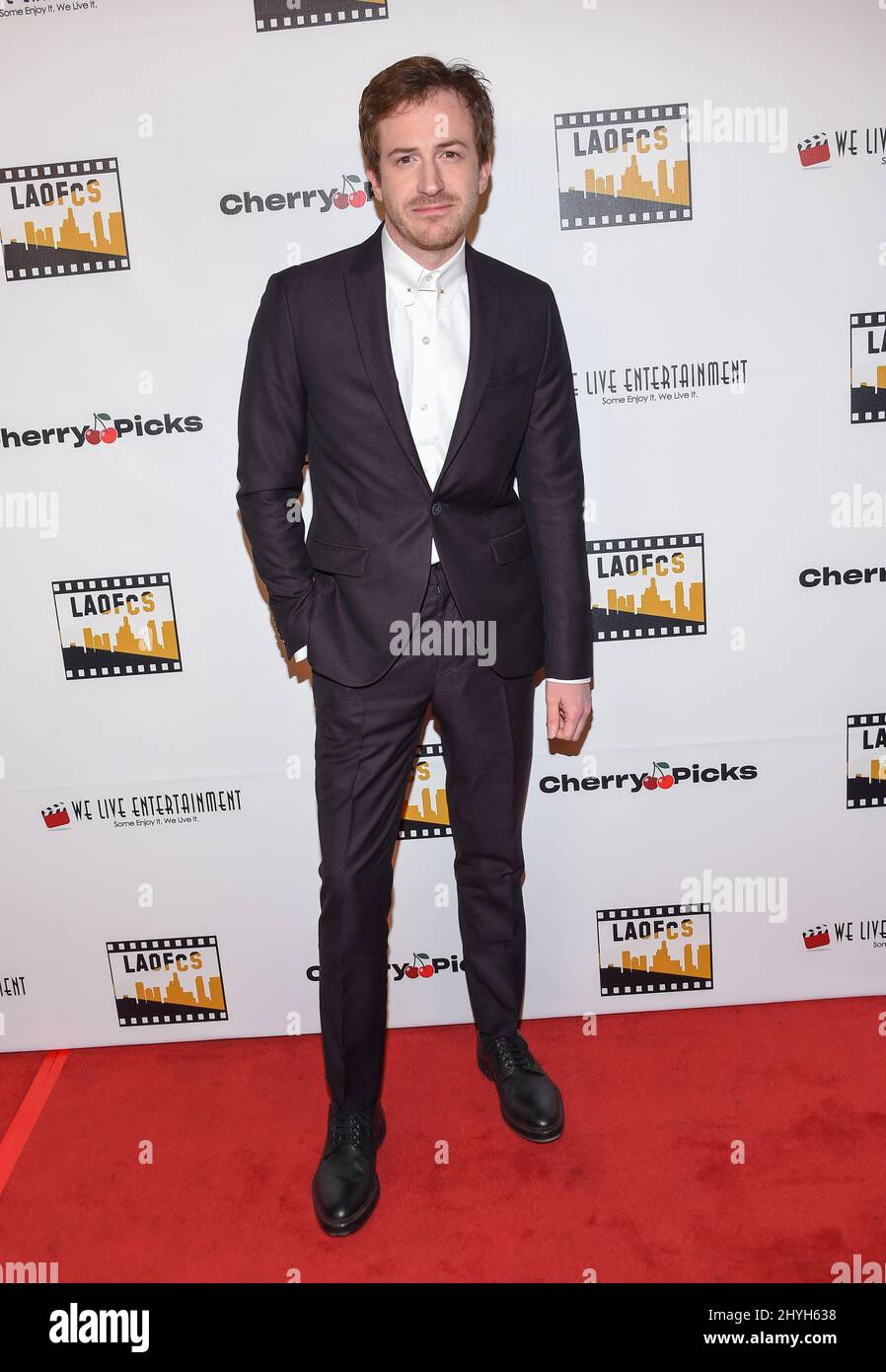 Joe Mazzello at the 2nd Annual Los Angeles Online Film Critics Society Awards held at the Taglyan Complex Stock Photo