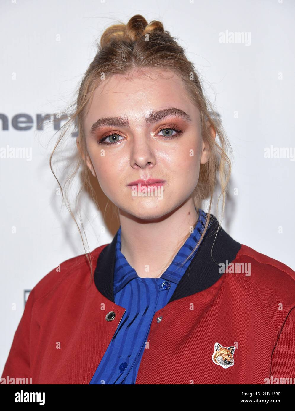 Elsie Fisher at the 2nd Annual Los Angeles Online Film Critics Society Awards held at the Taglyan Complex Stock Photo