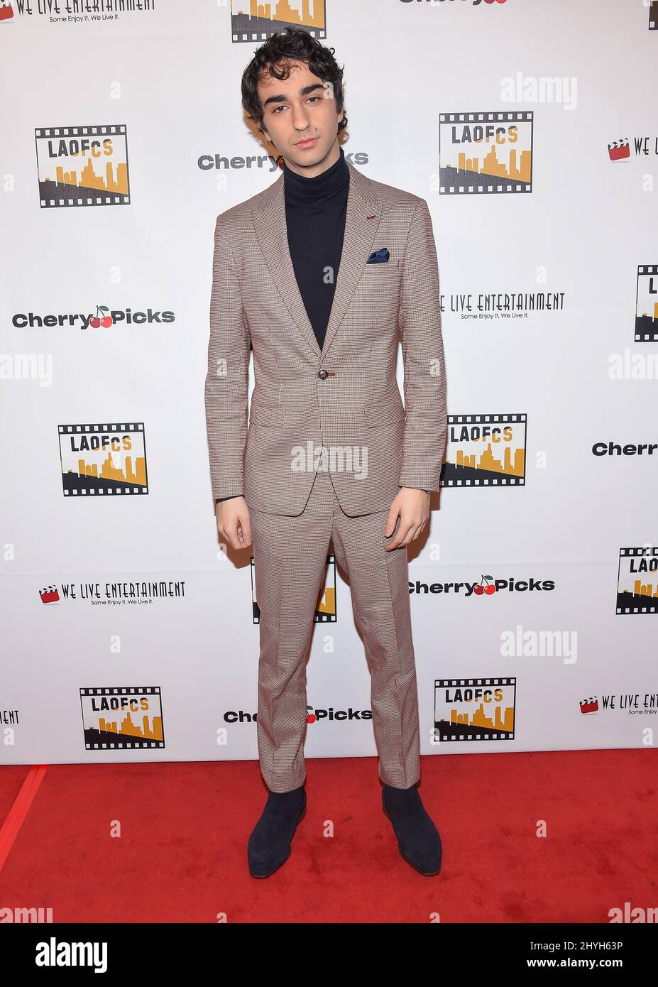 Alex Wolff at the 2nd Annual Los Angeles Online Film Critics Society Awards held at the Taglyan Complex Stock Photo