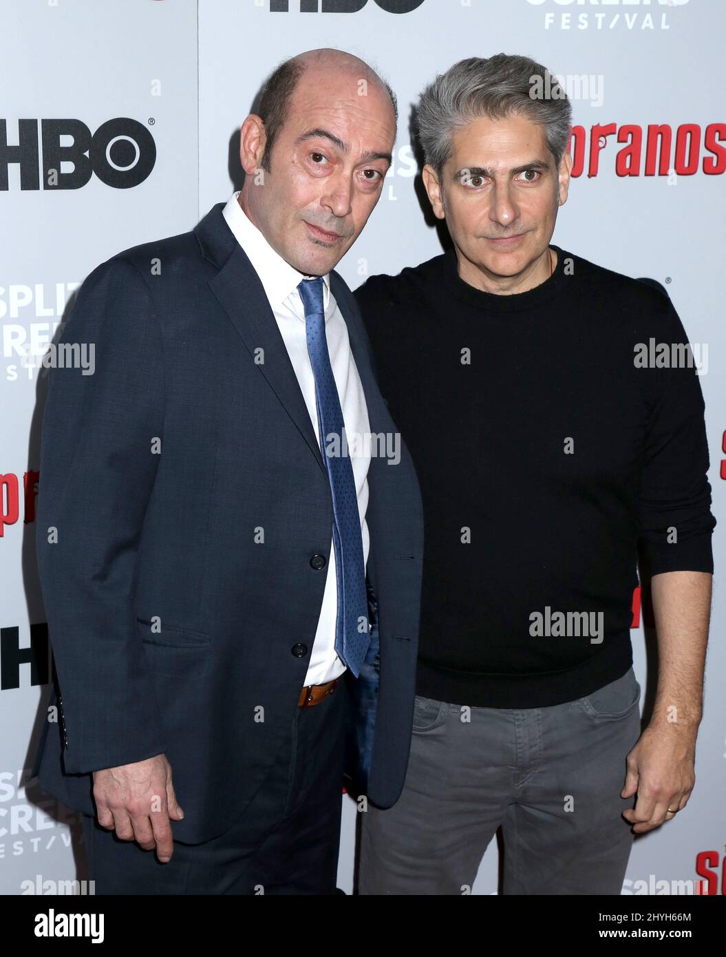 John Ventimiglia & Michael Imperioli attending The Sopranos 20th