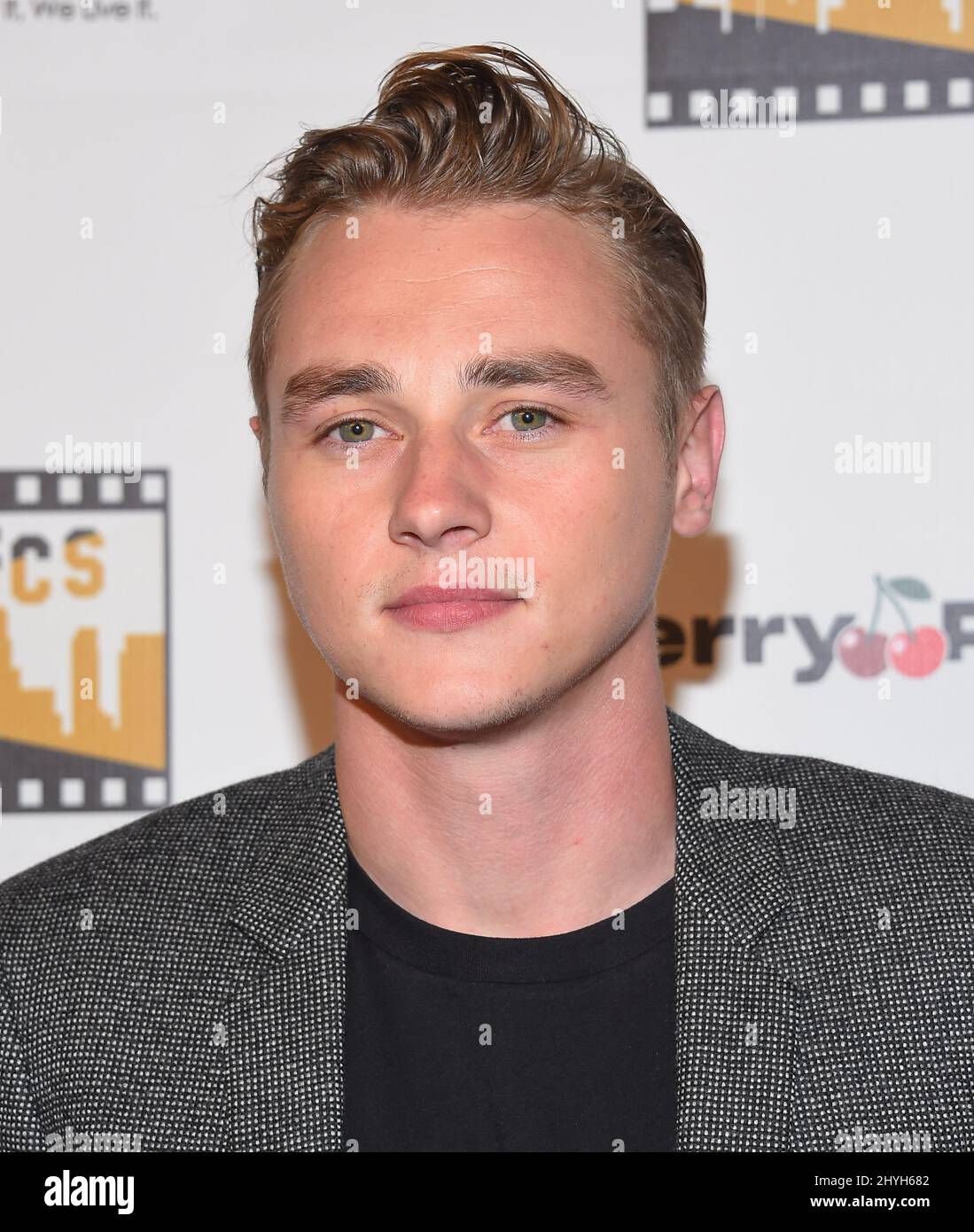 Ben Hardy attending the 2nd Annual Los Angeles Online Film Critics Society Awards held at the Taglyan Complex in Los Angeles Stock Photo